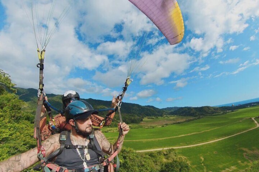 Paragliding Flight Las Terrazas 900 ft minimum guaranteed.