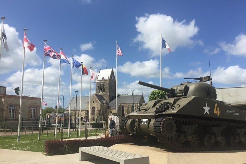 The Battle of the Bulge tour+Normandy D-Day Beaches +Option Mont-Saint-Michel