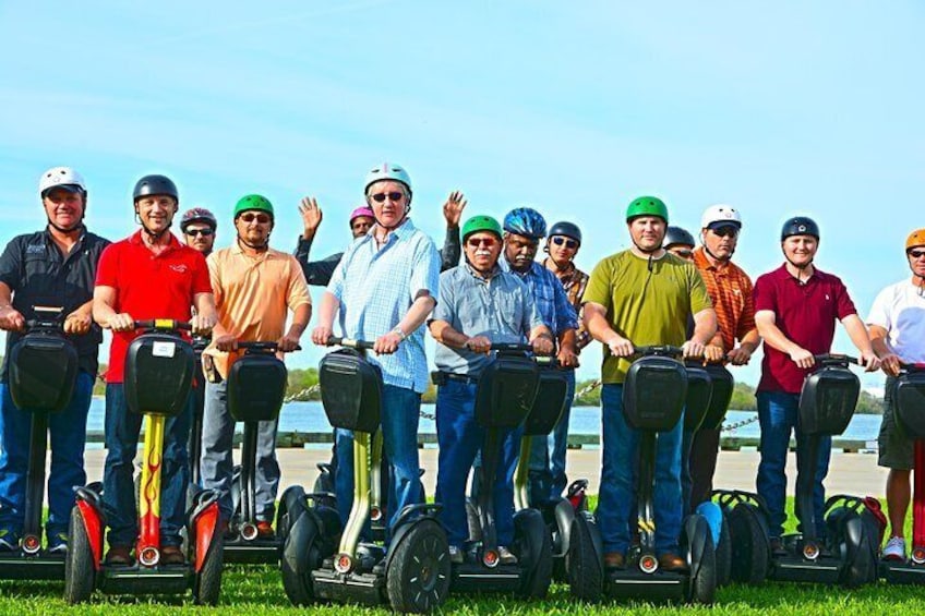 People on a Seawall Cruise Tour