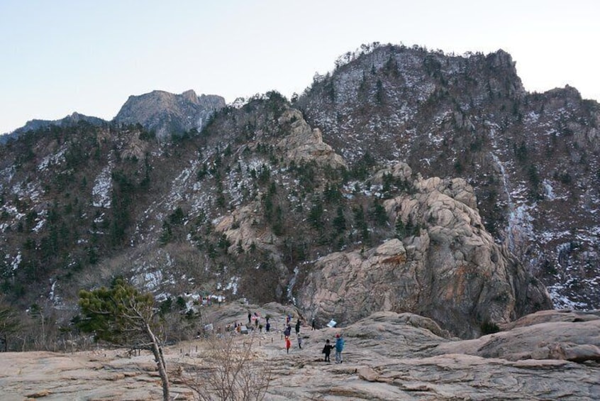 Seoraksan National Park View in Winter