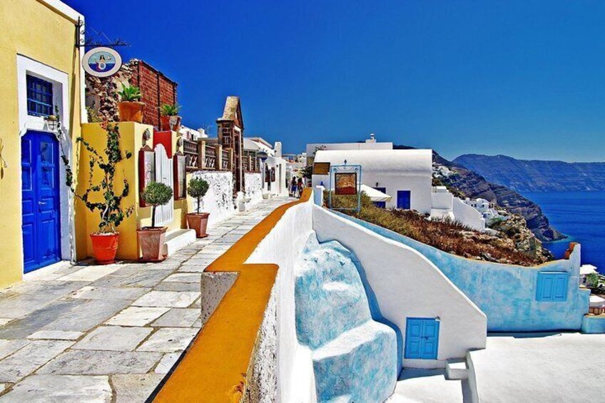 Santorini Luxurious Highlights Tour with Dinner