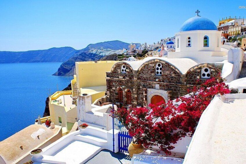 Santorini Luxurious Highlights Tour with Dinner