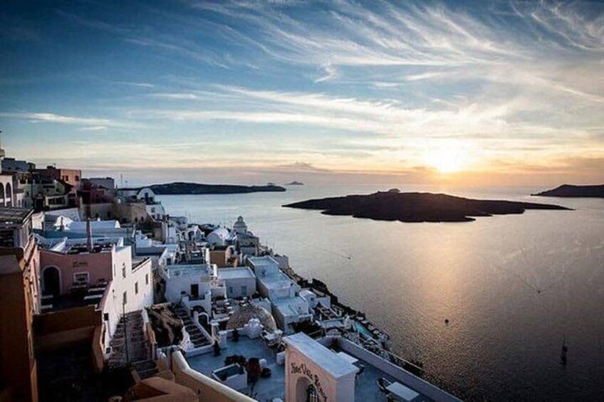 Santorini Luxurious Highlights Tour with Dinner