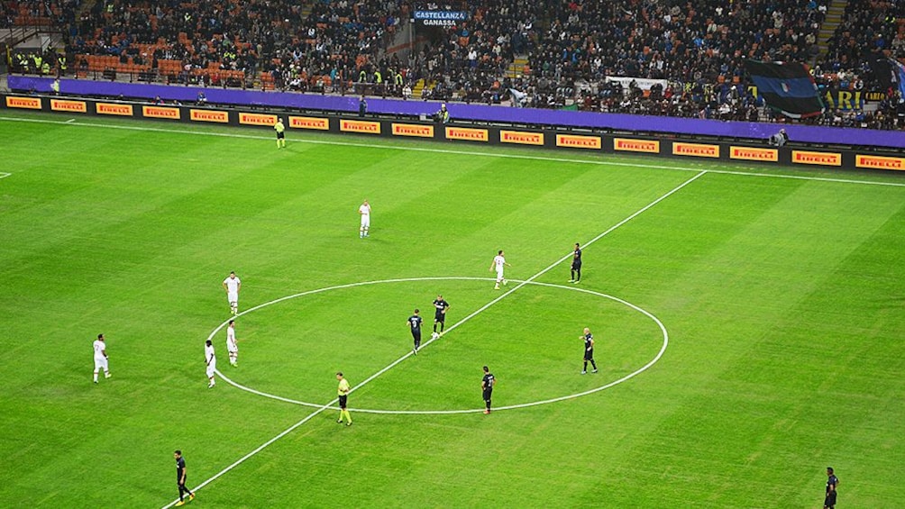 soccer stadium in milan