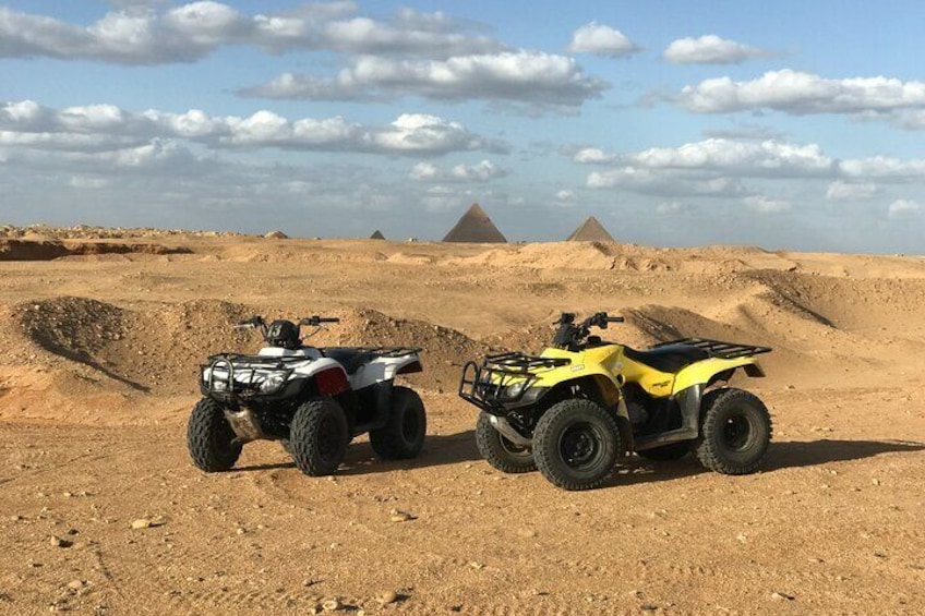 Quad Bike at Giza Pyramids