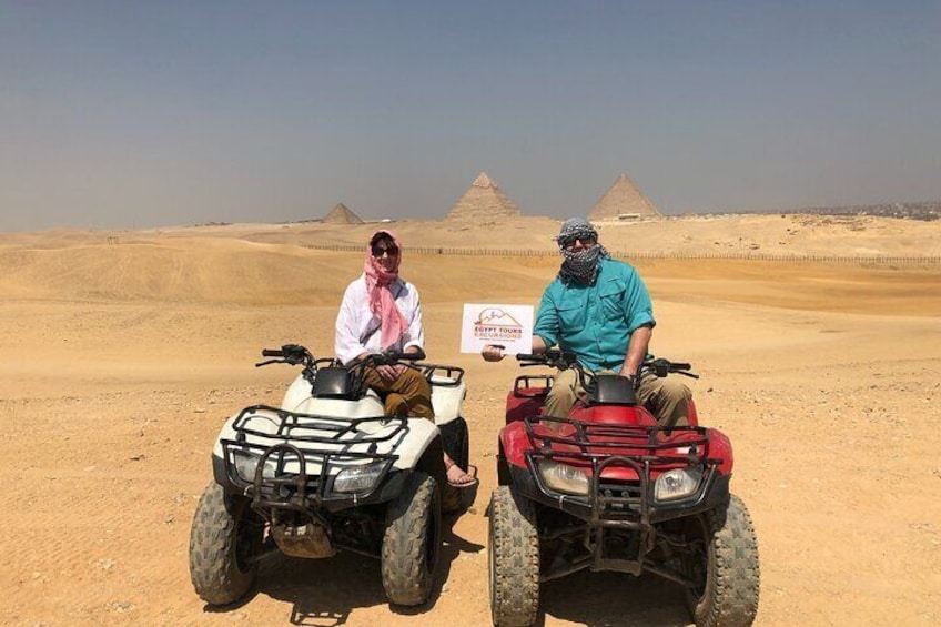 Quad Bike at Giza Pyramids