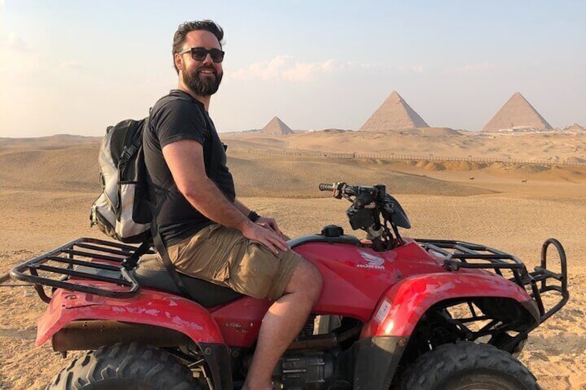 Quad Bike at Giza Pyramids
