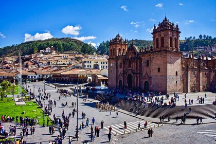 Halve dag tour door Cusco in Sacsayhuaman, Quenqo.