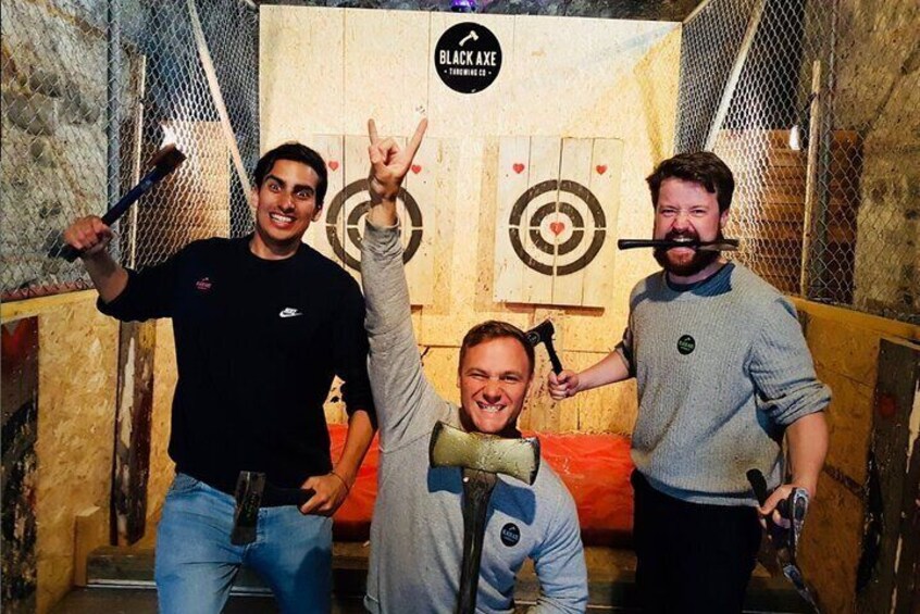 Axe Throwing Lesson Belfast