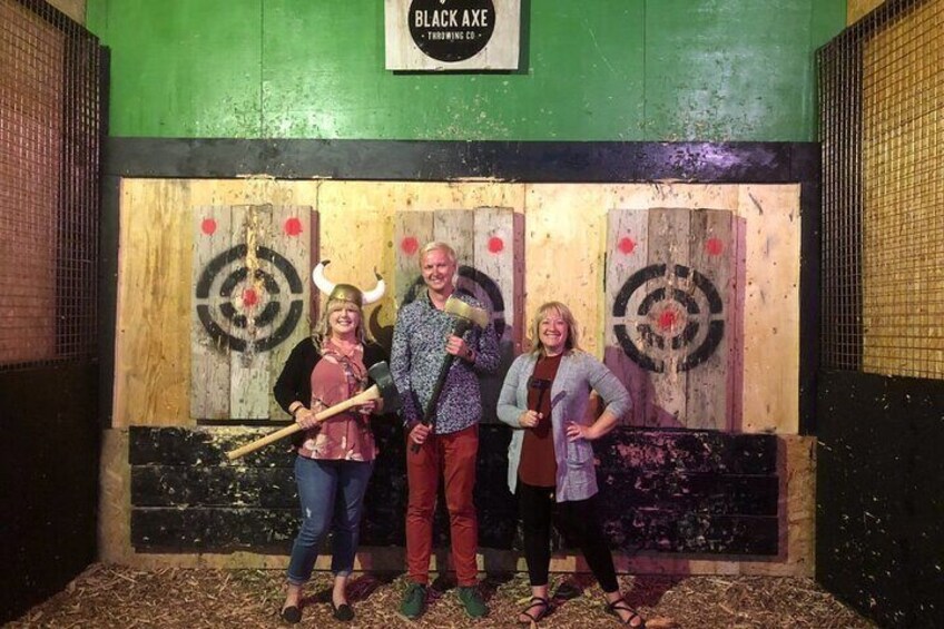 Axe Throwing Lesson Belfast