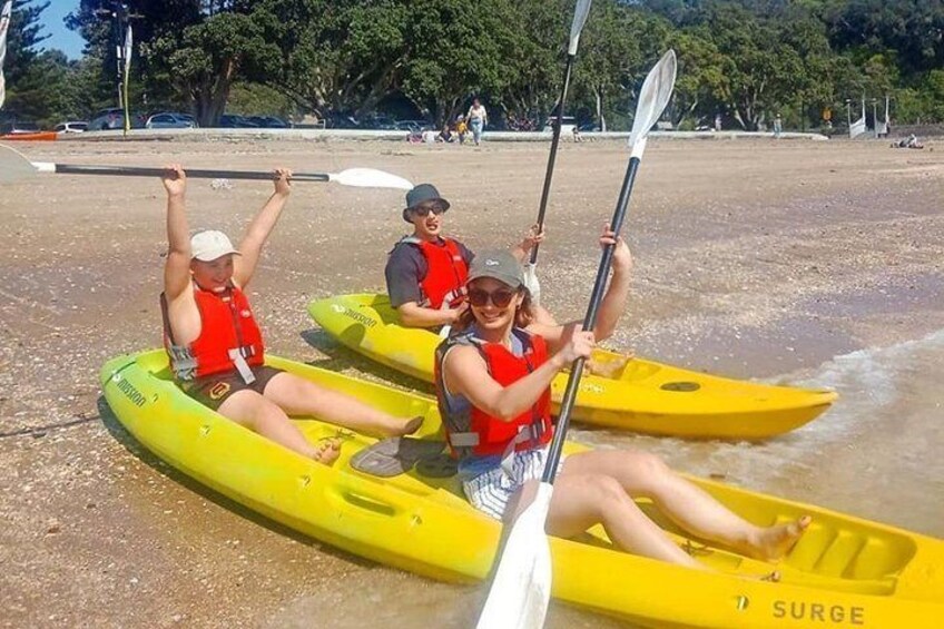 Kayak rental single for 1 hour