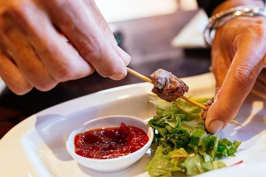 Try the classics: beef pie and Vegemite in your private tour