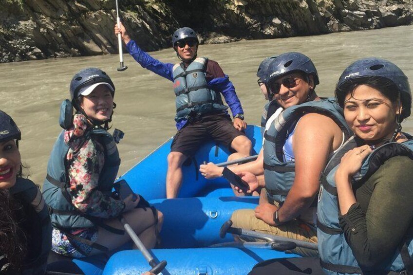 Rafting at Trishuli River