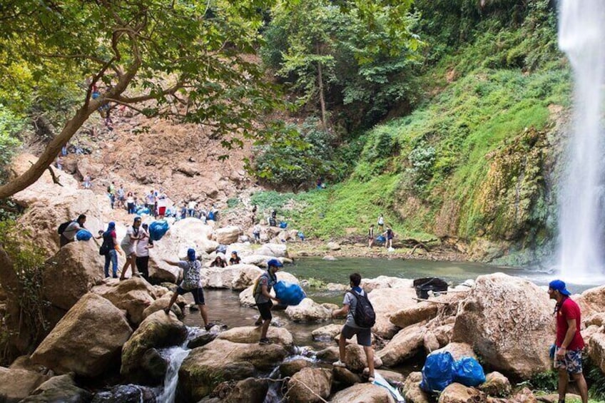 Kfarhelda Waterfall Hiking & Swimming