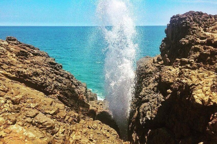 Blow hole, Kudawella.