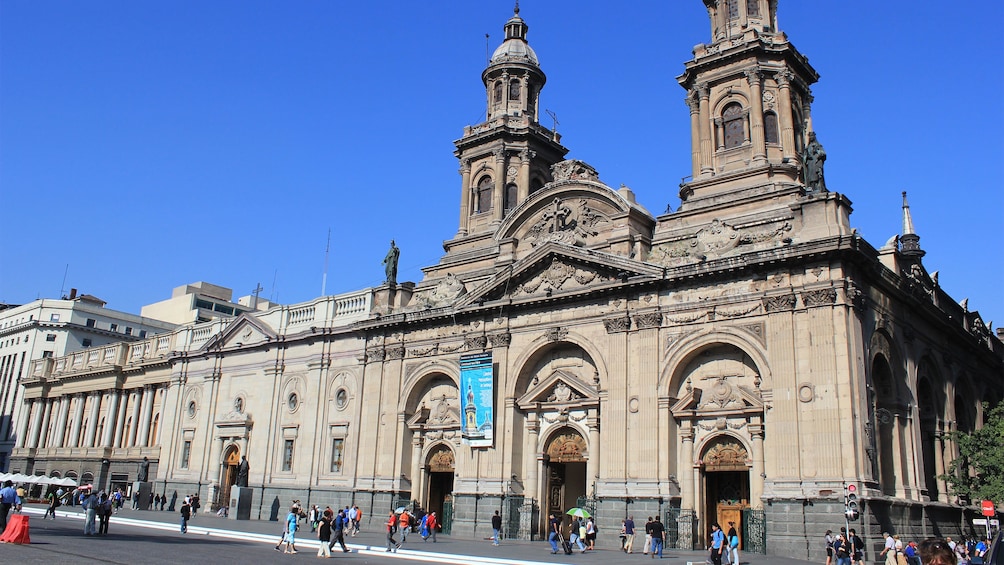 Metropolitan Cathedral in Santiago