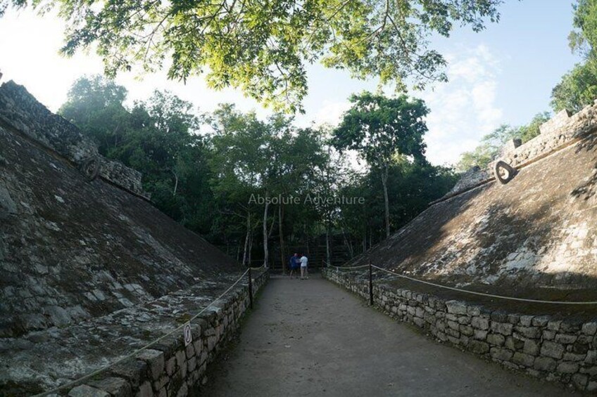 Coba ball court