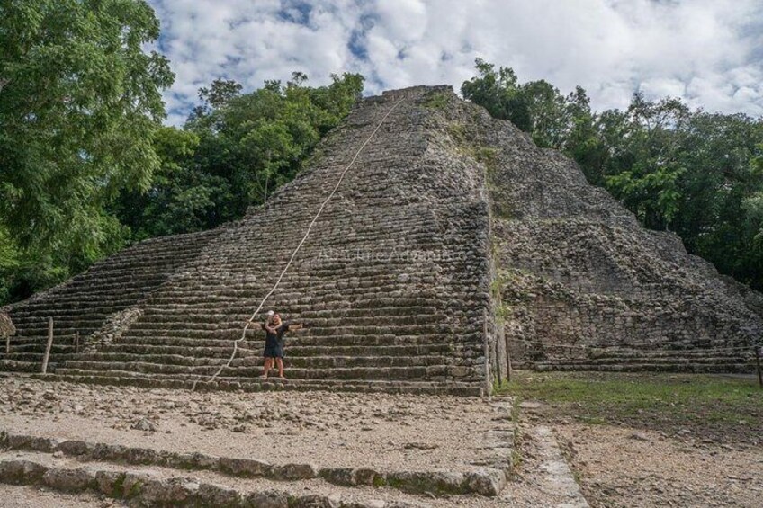 Coba pyramid