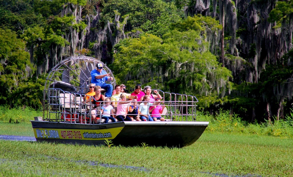Show item 3 of 8. Airboat Ride with Transportation