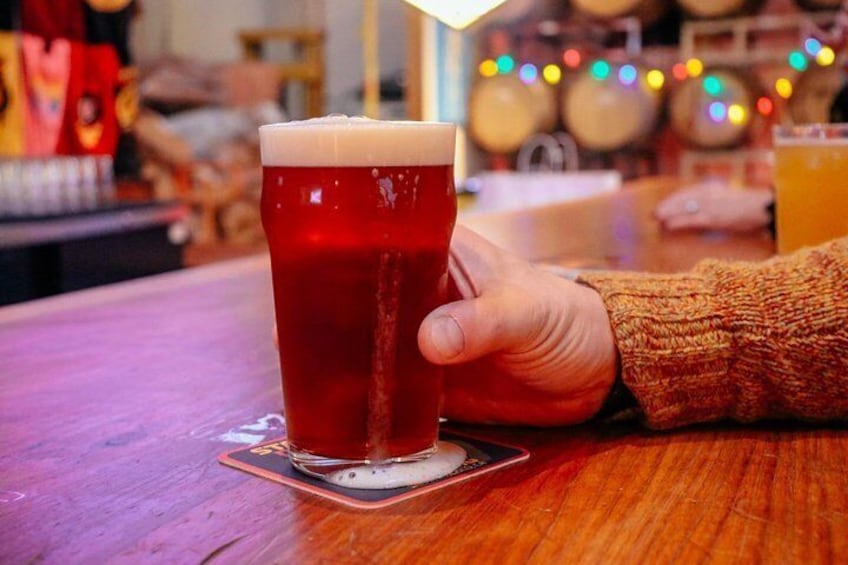 Try locally brewed beers in your private tour
