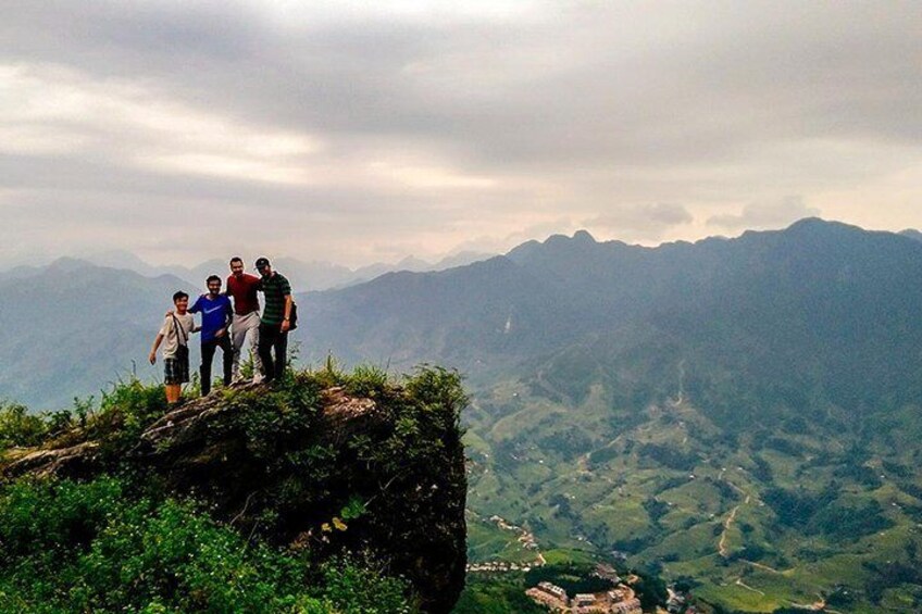 On the moutain top