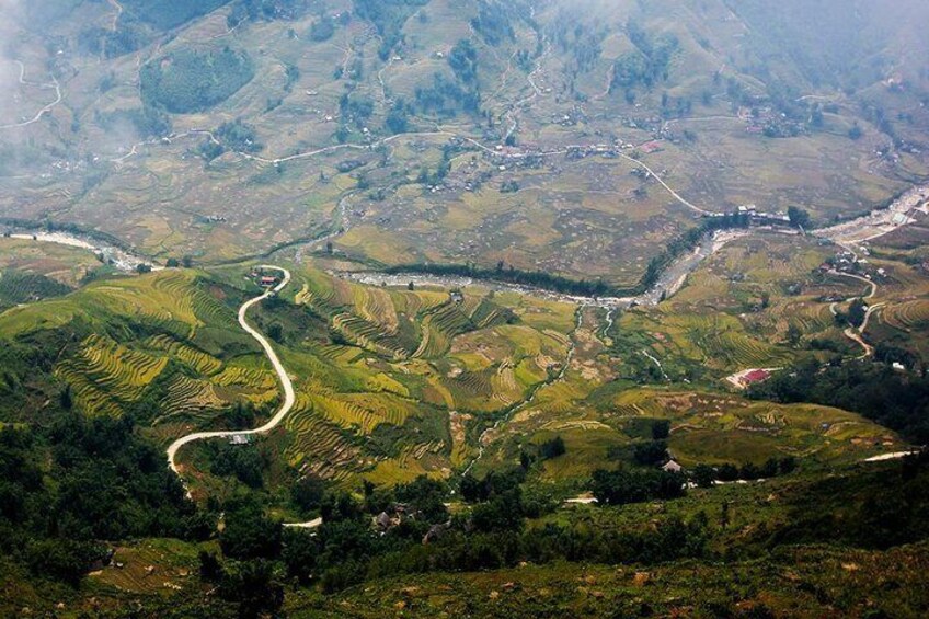 Overview of Muong Hoa valley