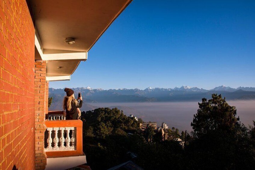 Nagarkot Sunrise over the Himalayas