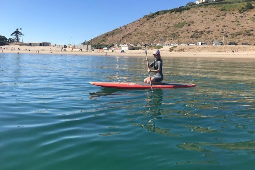 Launching from the beach