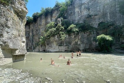 From Berat: Osum Canyon and Bogove Waterfall