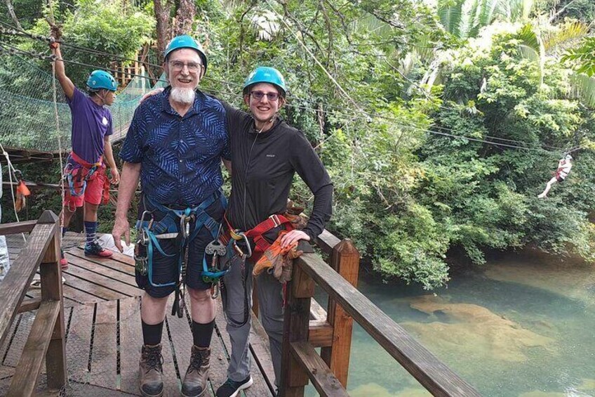 Zip-line Canopy Tour from Belize City