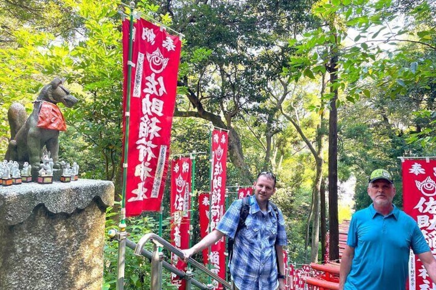 Sasuke Inari shrine in September