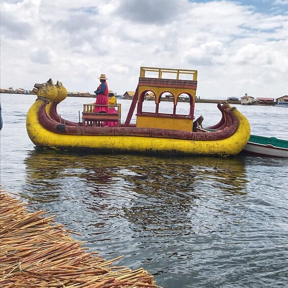 Sleep on Uros Island on Lake Titicaca