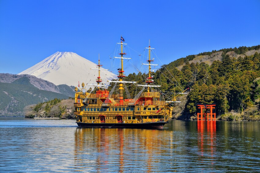Mt Fuji and Hakone 1-Day Tour Return by Bullet Train