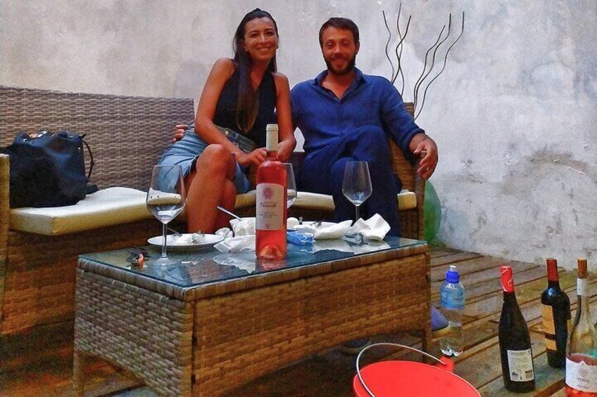 Rich tasting of Salento wines