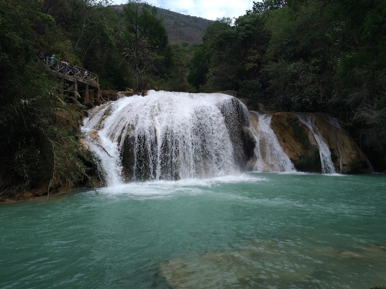 El Chiflon Waterfalls & Montebello Lakes Full-Day Tour