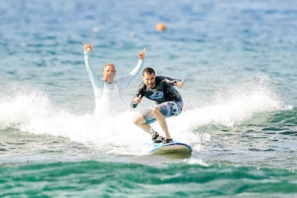 Cours de surf en groupe pour débutants de 2 heures