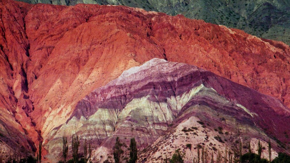 Colorful hues of the Hill of the Seven Colors in Quebrada de Humahuaca