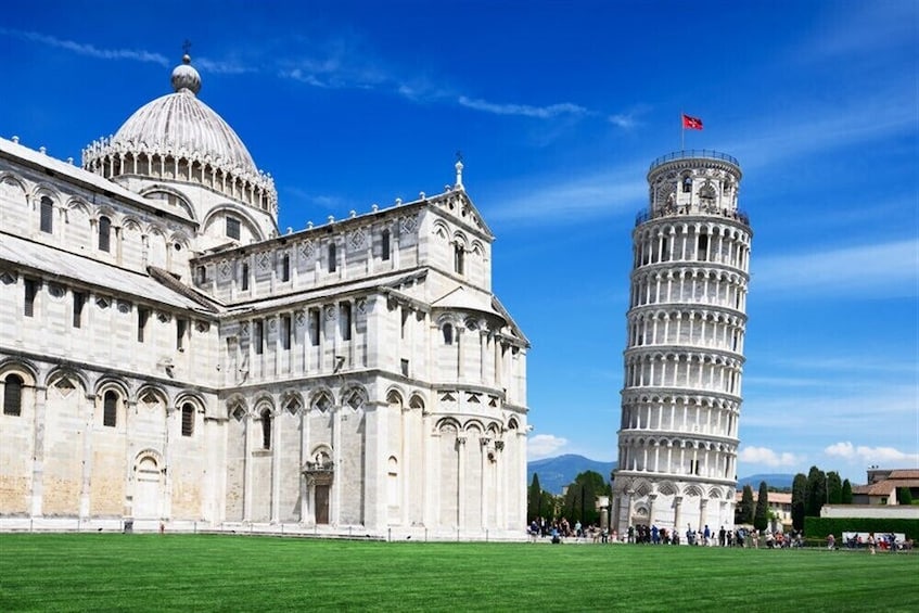 The Leaning Tower of Pisa and the Pisa Cathedral