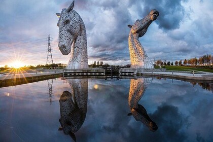 The Kelpies, Stirling Castle and Loch Lomond