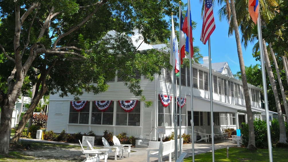 The Harry S Trueman Little White House estate in Key West
