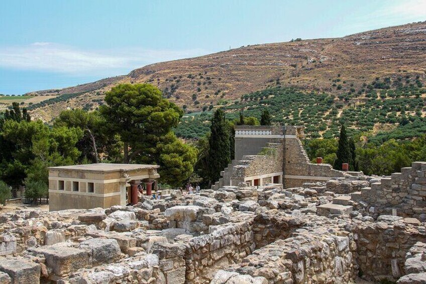 Knossos Palace - Archaeological Museum -Heraklion Town 