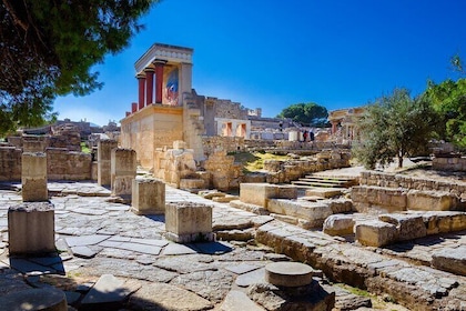 Privat rundvisning Knossos-paladset-arkæologisk museum-Heraklion by