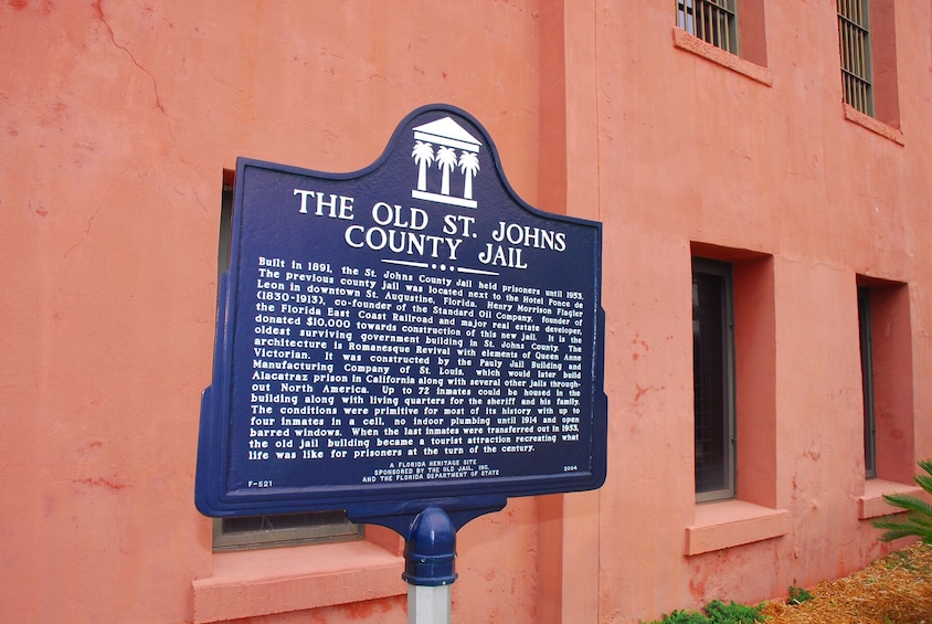 Old St. Johns County Jail Tour