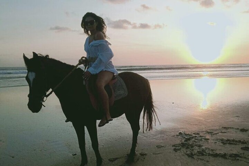 Bali Horse Riding In seminyak beach