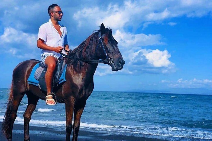 Bali Horse Riding In Seminyak beach luxury experiance