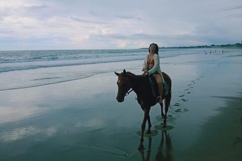 Bali Horse back Riding In seminyak beach Luxury experiance