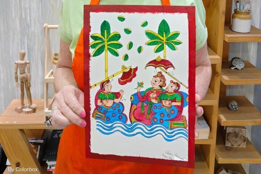 Make my own Rajasthani Phad Painting