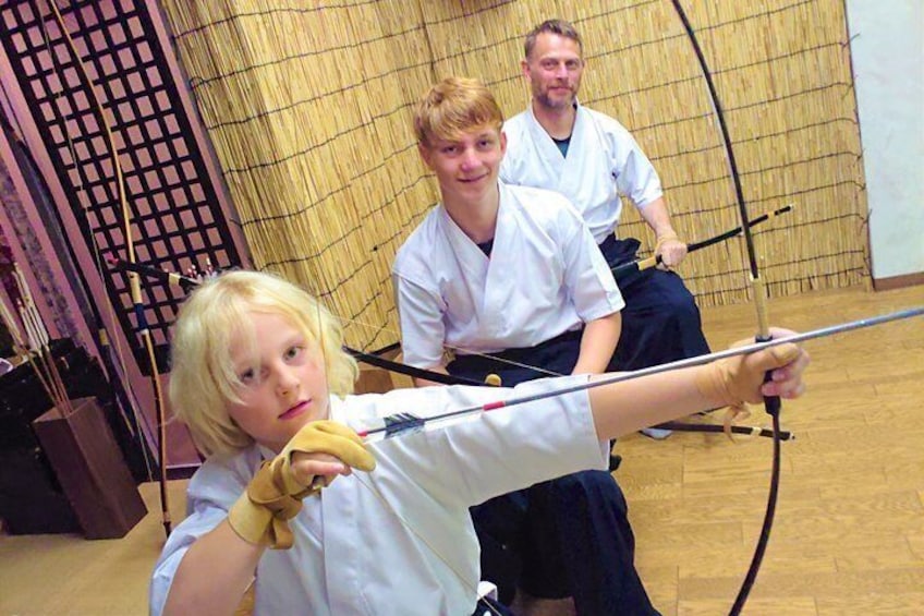 Japanese traditional archery experience Unlimited shooting