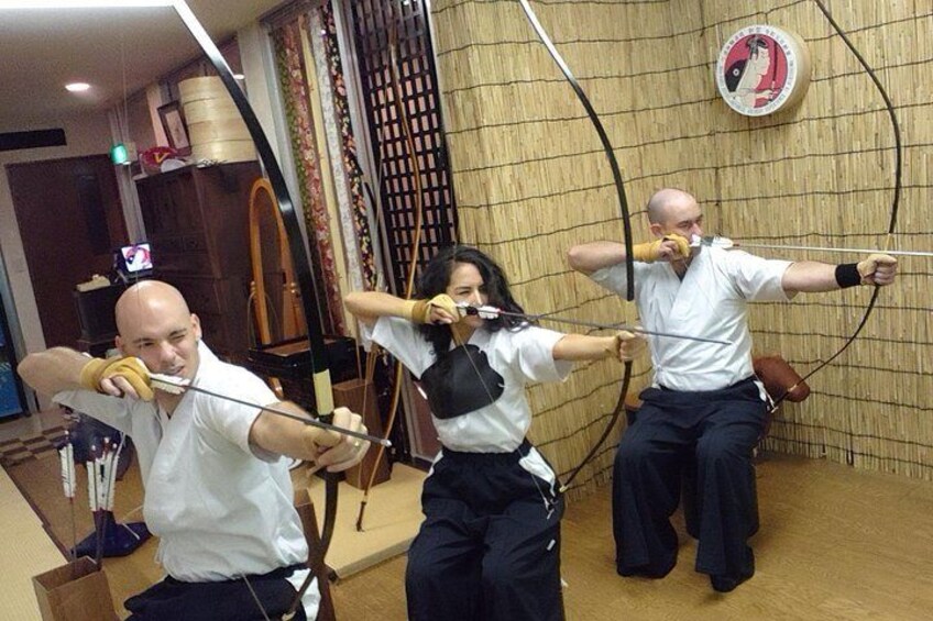 Japanese traditional archery experience Unlimited shooting