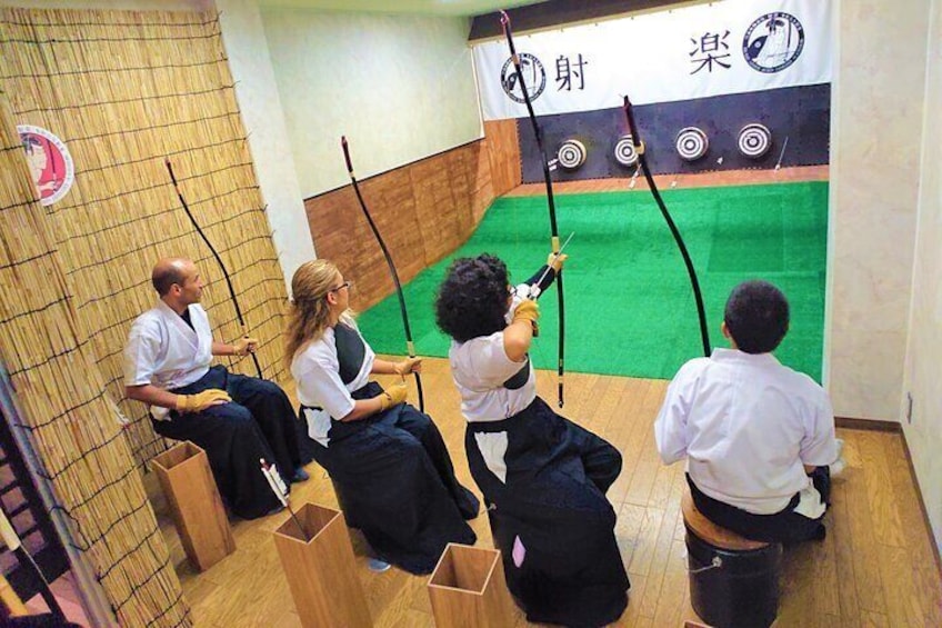 Japanese traditional archery experience Unlimited shooting